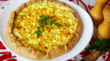 Рецепт Галета с яйцом и сыром