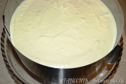 Приготовление рецепта Торт &quot;Сливочное суфле на брауни&quot; шаг 11
