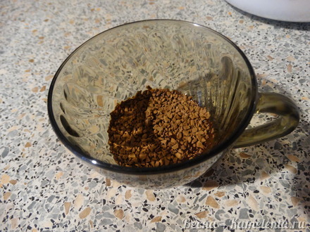 Приготовление рецепта Мраморный кофейный кекс шаг 8