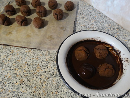Приготовление рецепта Медовые пряники в шоколадной глазури шаг 13
