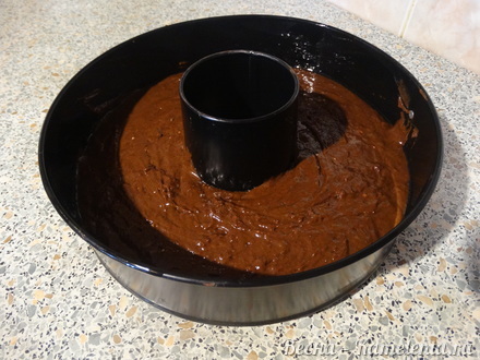 Приготовление рецепта Очень шоколадный кекс шаг 6