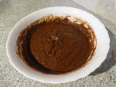 Приготовление рецепта Очень шоколадный кекс шаг 5