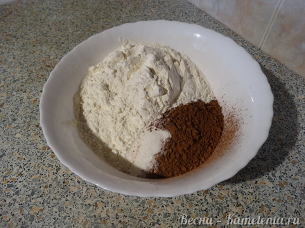 Приготовление рецепта Очень шоколадный кекс шаг 2
