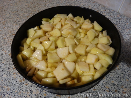 Приготовление рецепта Голландский яблочный пирог шаг 21