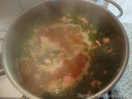 Приготовление рецепта Суп с тмином шаг 16