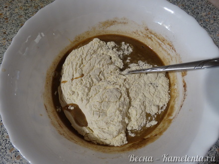 Приготовление рецепта Имбирный кекс без яиц шаг 13