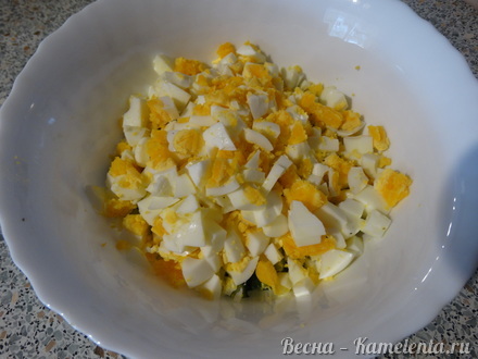 Приготовление рецепта Зимний картофельный салат шаг 3