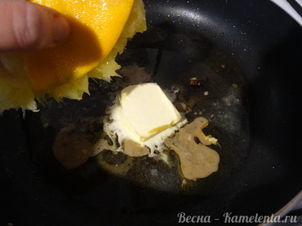 Приготовление рецепта Дуэт курочки и манго с тонкой ноткой апельсина шаг 21