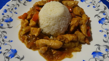 Рецепт Курица на китайский лад