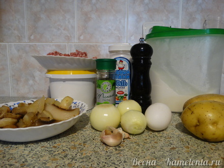 Приготовление рецепта Картофельные ватрушки шаг 1