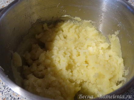 Приготовление рецепта Картофельные ватрушки шаг 11