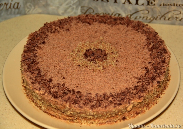 Рецепт шоколадного торта по ГОСТу