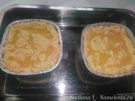 Приготовление рецепта Рисовый кекс с лимонной начинкой шаг 7