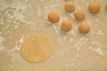 Приготовление рецепта Песочное печенье с безе &quot;Ракушки&quot; шаг 8