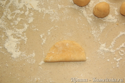 Приготовление рецепта Песочное печенье с безе &quot;Ракушки&quot; шаг 9