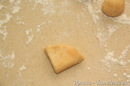 Приготовление рецепта Песочное печенье с безе &quot;Ракушки&quot; шаг 10