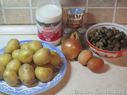 Приготовление рецепта Картофельные котлеты с грибами шаг 1