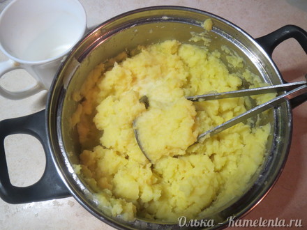 Приготовление рецепта Картофельные котлеты с грибами шаг 6