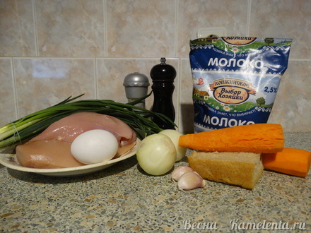 Приготовление рецепта Куриные биточки с морковью шаг 1