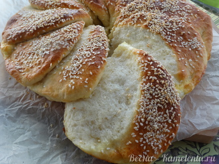 Приготовление рецепта Сербский хлеб Погачице шаг 15