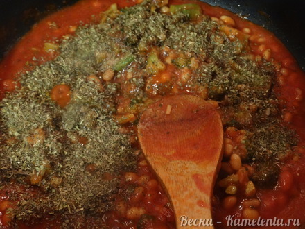 Приготовление рецепта Паста с брокколи и белой фасолью шаг 8