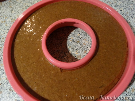 Приготовление рецепта Шоколадный кекс с апельсиновой цедрой и гречкой шаг 11