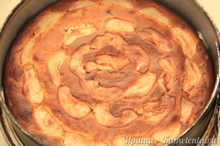 Приготовление рецепта Творожный пирог с черносливом и яблоком шаг 7