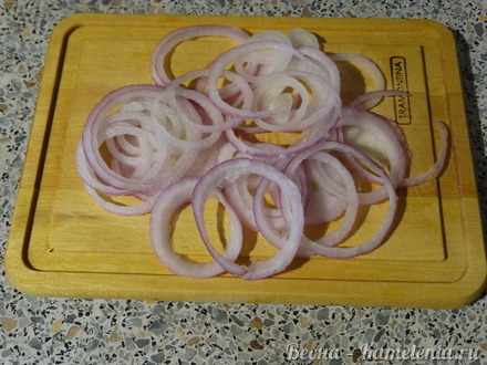 Приготовление рецепта Тёплый салат из стручковой фасоли с чесночным маслом шаг 2
