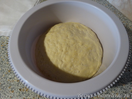 Приготовление рецепта Дрожжевой хлеб с вялеными томатами  шаг 9